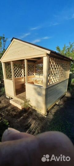 Беседки. Свыше 100 вариантов беседок