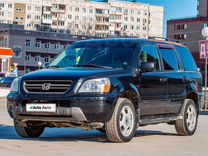 Honda Pilot 3.5 AT, 2003, битый, 325 000 км, с пробегом, цена 850 000 руб.