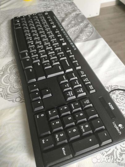 Клавиатура проводная Logitech k200