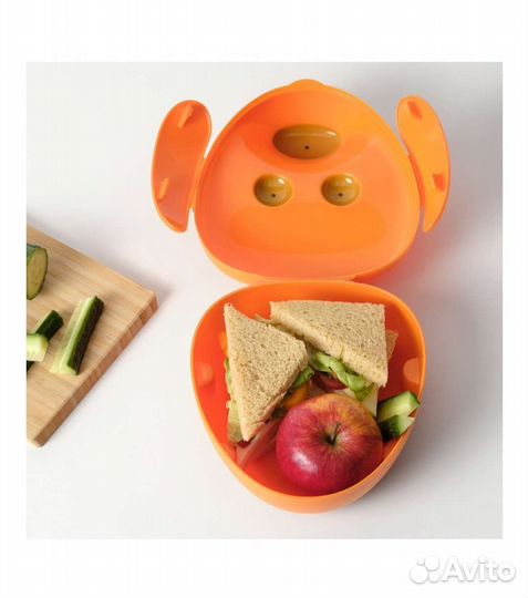 Новый икеа Контейнер для завтрака ланч-бокс смаска