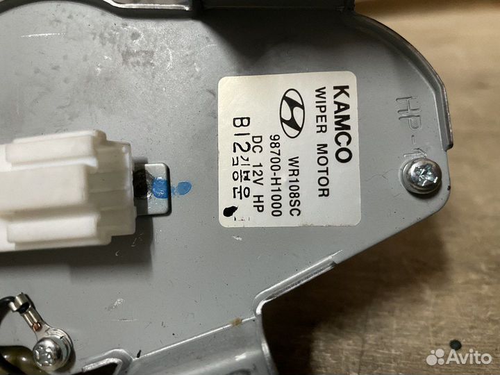 Моторчик стеклоочистителя задний Hyundai Terracan