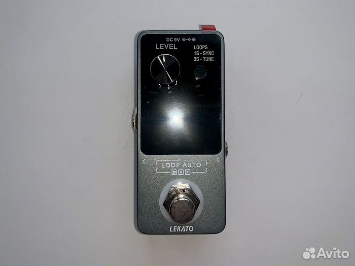Гитарная педаль Lekato Auto Looper тюнер лупер