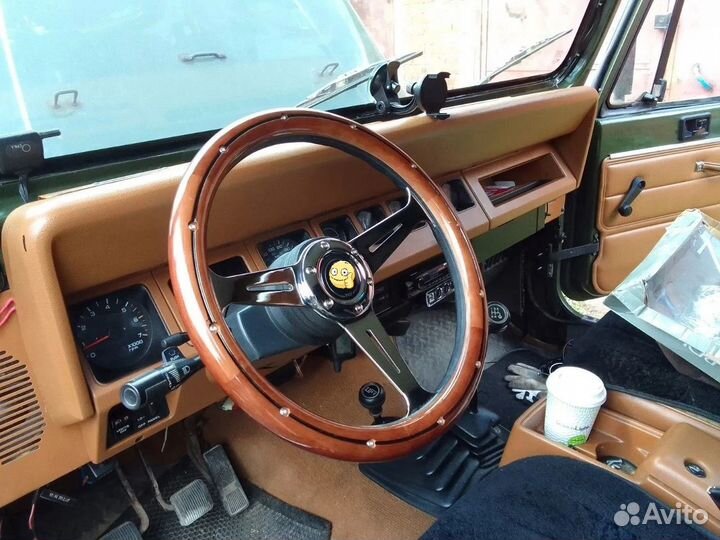 Руль нарди дерево новый