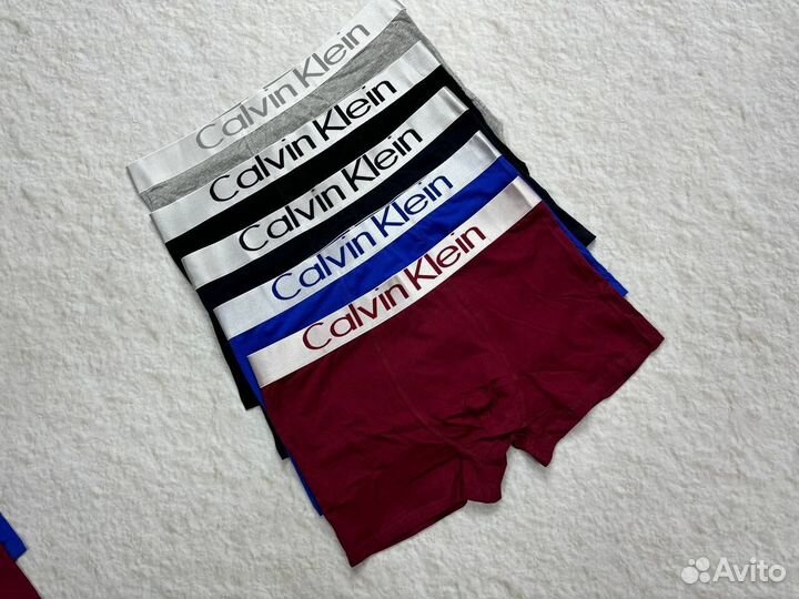 Трусы мужские боксеры великаны Calvin Klein