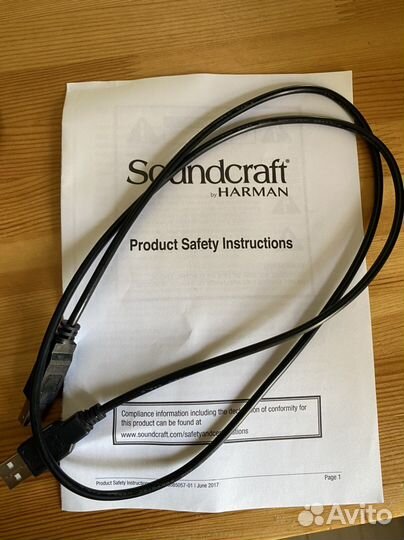 Микшерный пульт soundcraft notepad-8FX