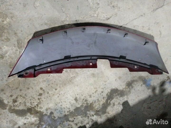 Накладка на бампер передняя Nissan Note E12