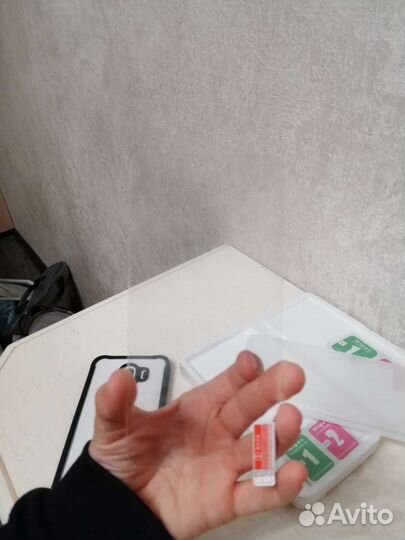 Чехол + защитное стекло Samsung galaxy j4