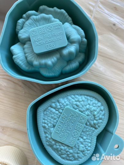 Форма для мыла и свечей силиконовая