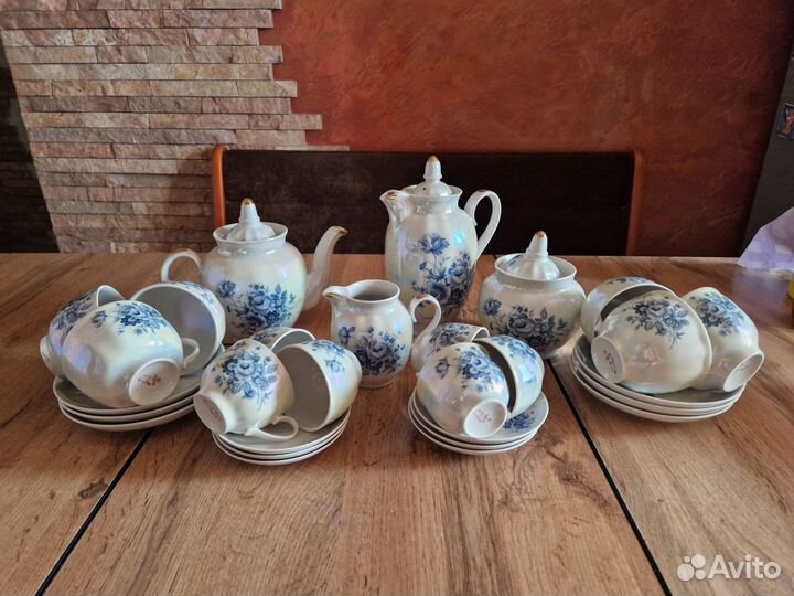 Сервиз чайный+кофейный