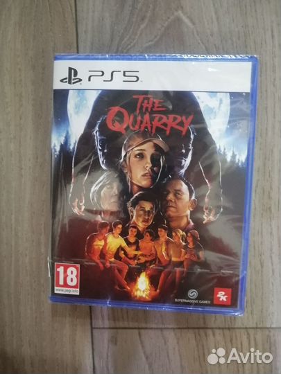 Игра The Quarry Playstation 5 Диск. Новый