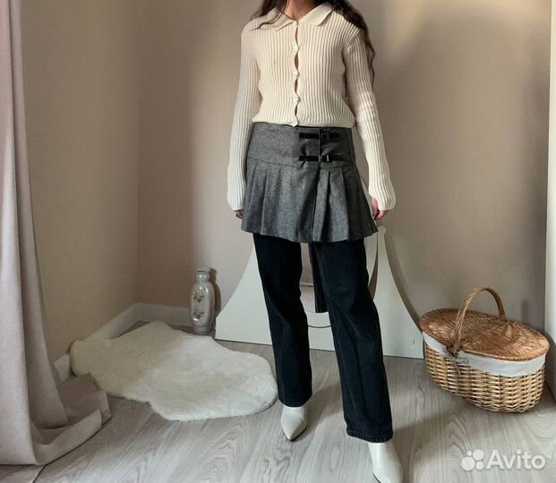 Юбка-килт united colors of benetton