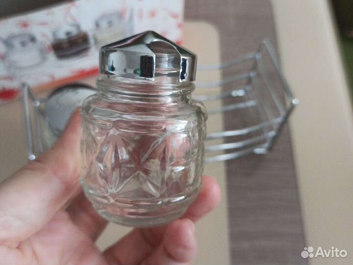 Набор для специй стекло