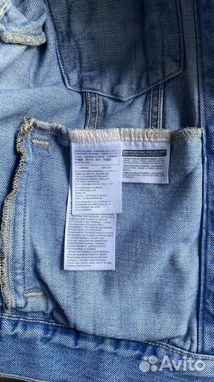 Джинсовая куртка женская levis