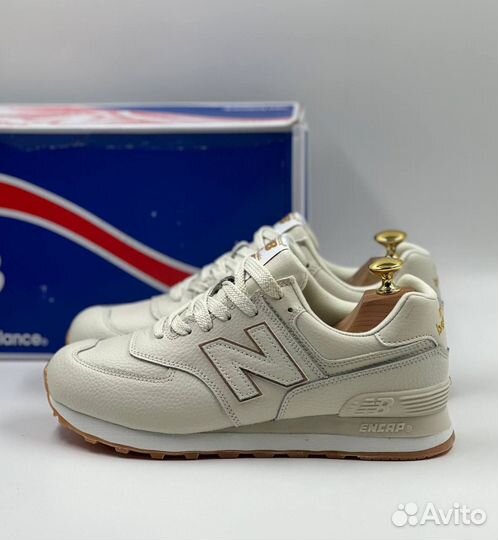 New Balance 574 белые