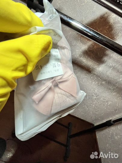 Колготки с бантиком