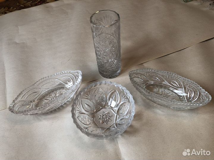 Посуда фарфоровая хрустальная стеклянная от