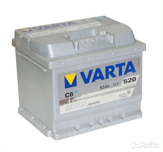 Аккумулятор Varta Silver Dynamic C6 552 401 052