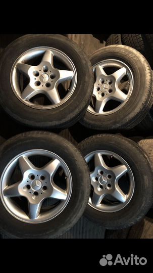 Летние колёса Mercedes ML W163 275 55 r17
