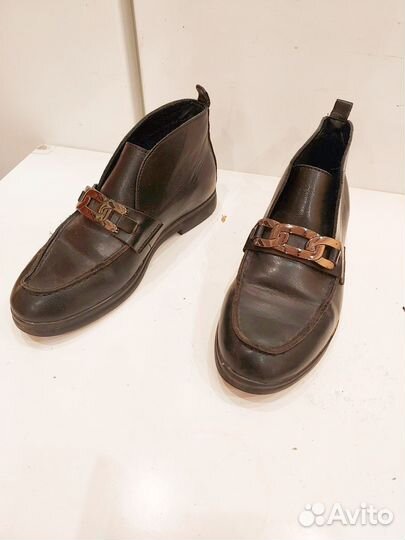 Лоферы женские 38 размер натуральная кожа