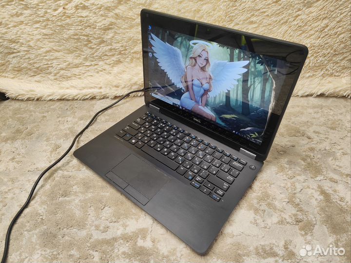 Мощный сенсорный ноутбук Dell SSD / i5 / 8GB