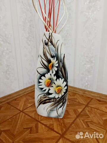 Ваза с сухоцветами