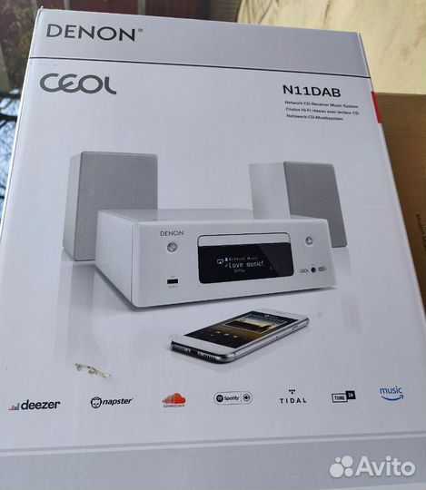 Аудиосистема Denon ceol N-11DAB White