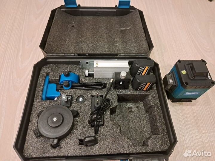 Лазерный уровень Makita 4D 360 Нивелир 16 линий