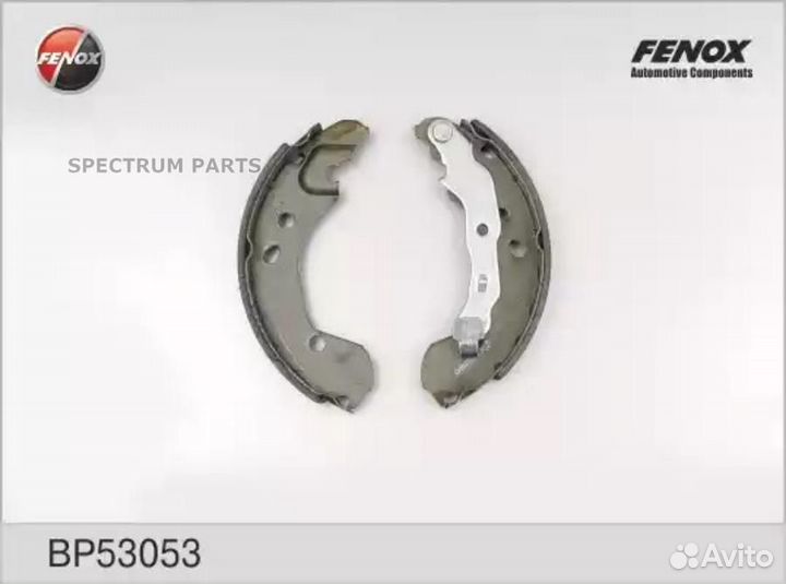 Fenox BP53053 Колодки тормозные барабанные зад пра