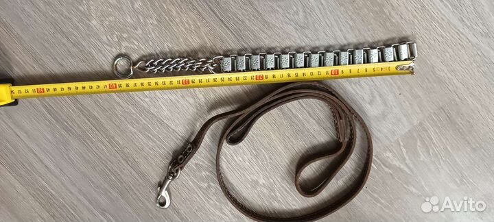 Ошейник с поводком