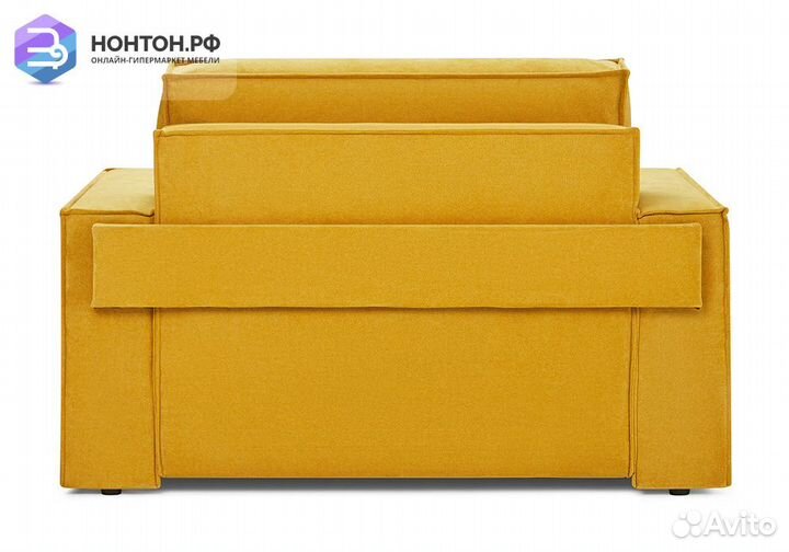 Кресло еврокнижка Тревис желтое