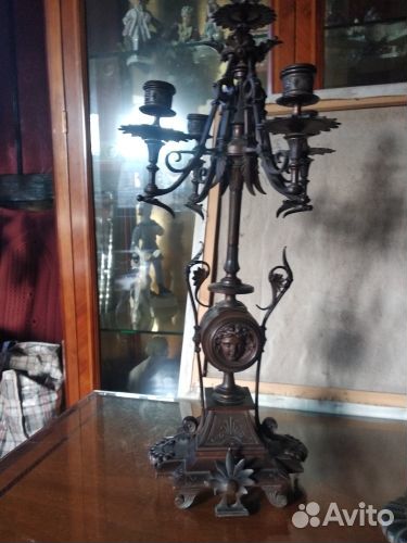 Старинные каминные часы