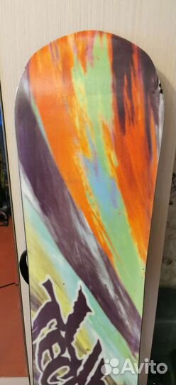 Сноуборд с креплентями