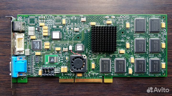 Видеокарта Number Nine SR9 в коробке