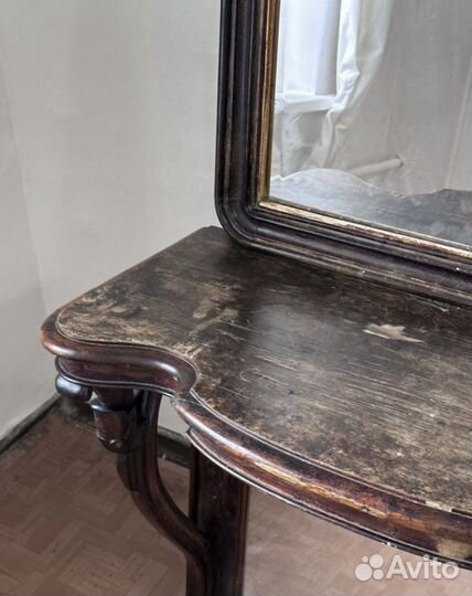 Зеркало напольное псише винтаж старинное