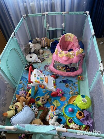 Большой детский манеж