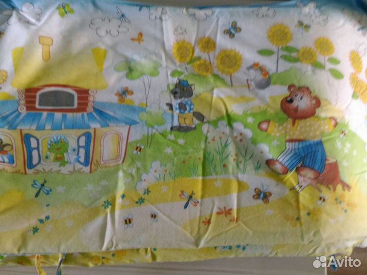 Бортики в детскую кроватку