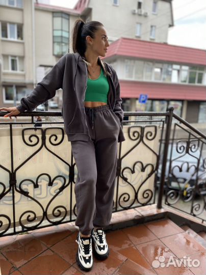 Теплый костюм с начесом