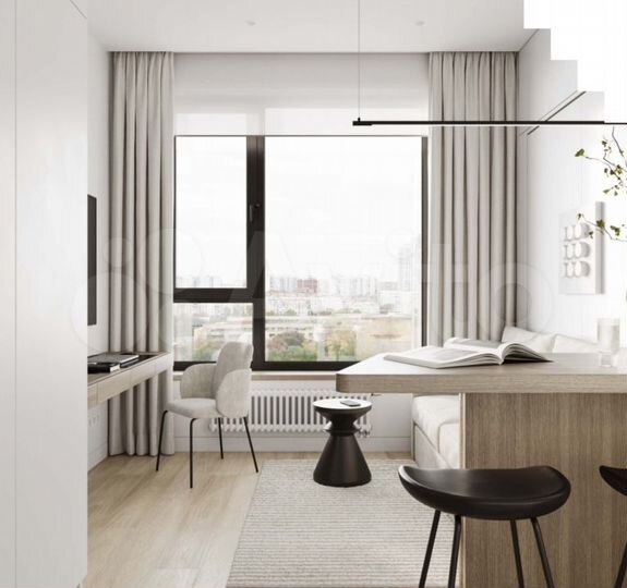 Апартаменты-студия, 26,2 м², 2/10 эт.