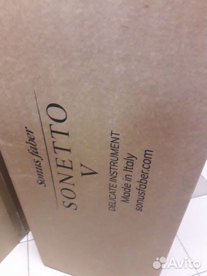 Пара Sonus Faber Sonetto V Италия