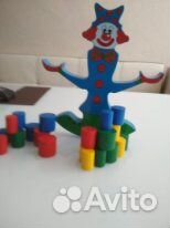 Деревянная игрушка. Весы 