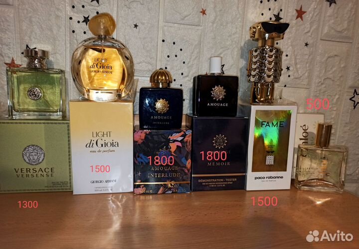 Парфюм/духи тестеры