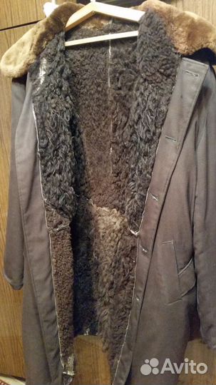 Куртка утеплённая на овчине