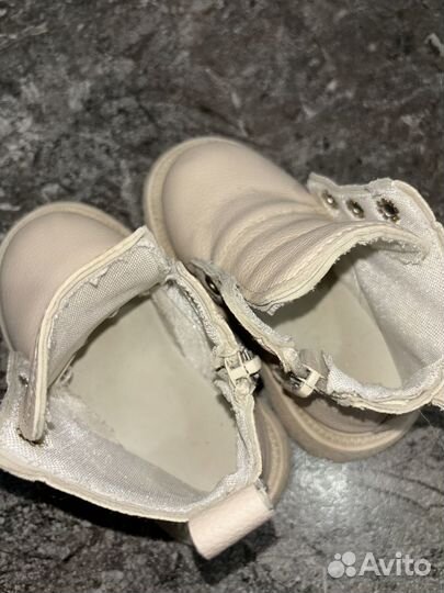 Ботинки на девочку 22 размер