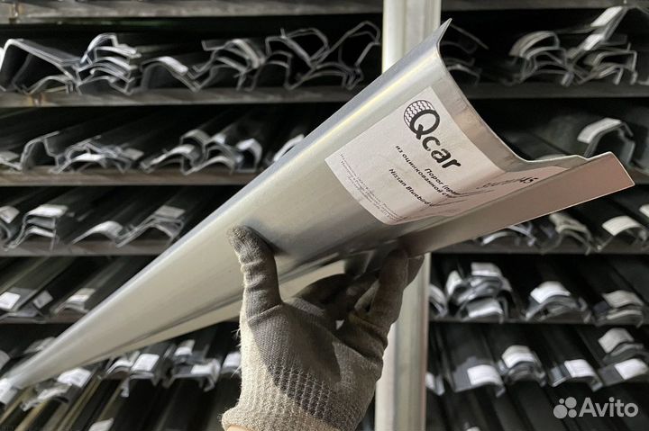 Порог Nissan Bluebird 1996-2001(1мм)