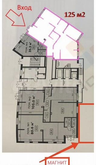 Торговая площадь, 122 м²