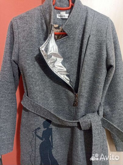 Пальто для девочки демисезонное