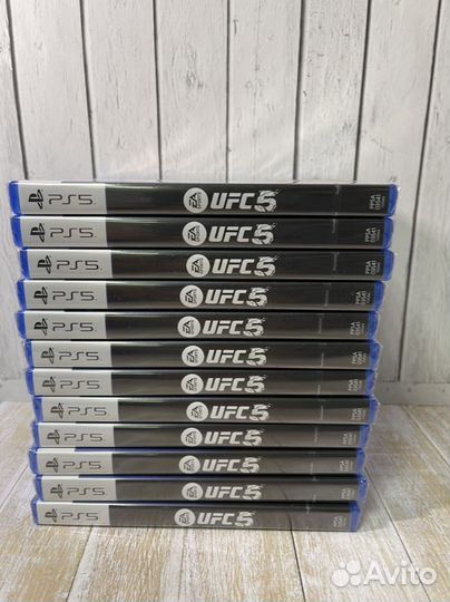 UFC 5 PS5 диск