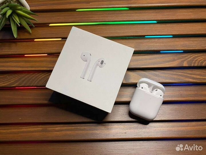 Наушники Apple AirPods 2 Airoha Premium White