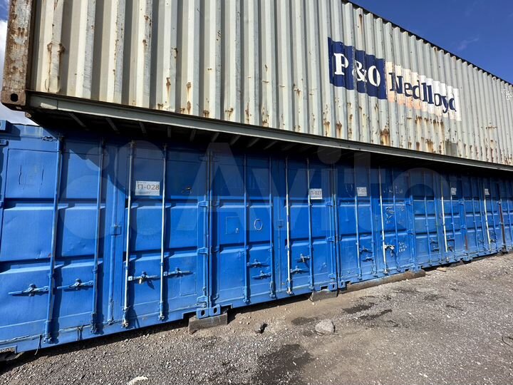 Аренда контейнера под склад 40ф, 28 м²