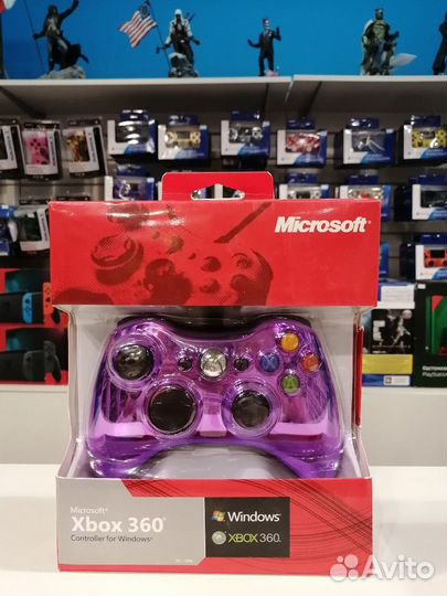 Проводной джойстик Xbox 360 